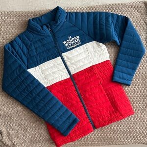 Wonder Woman Blue, White, and Red Jacket
